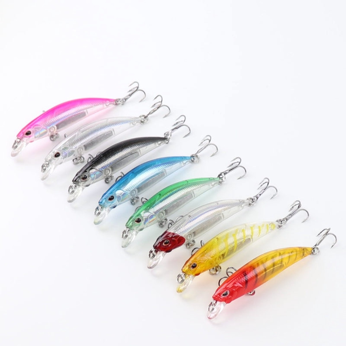2 pcs 6.7cm 6.3g sinking minnow lure