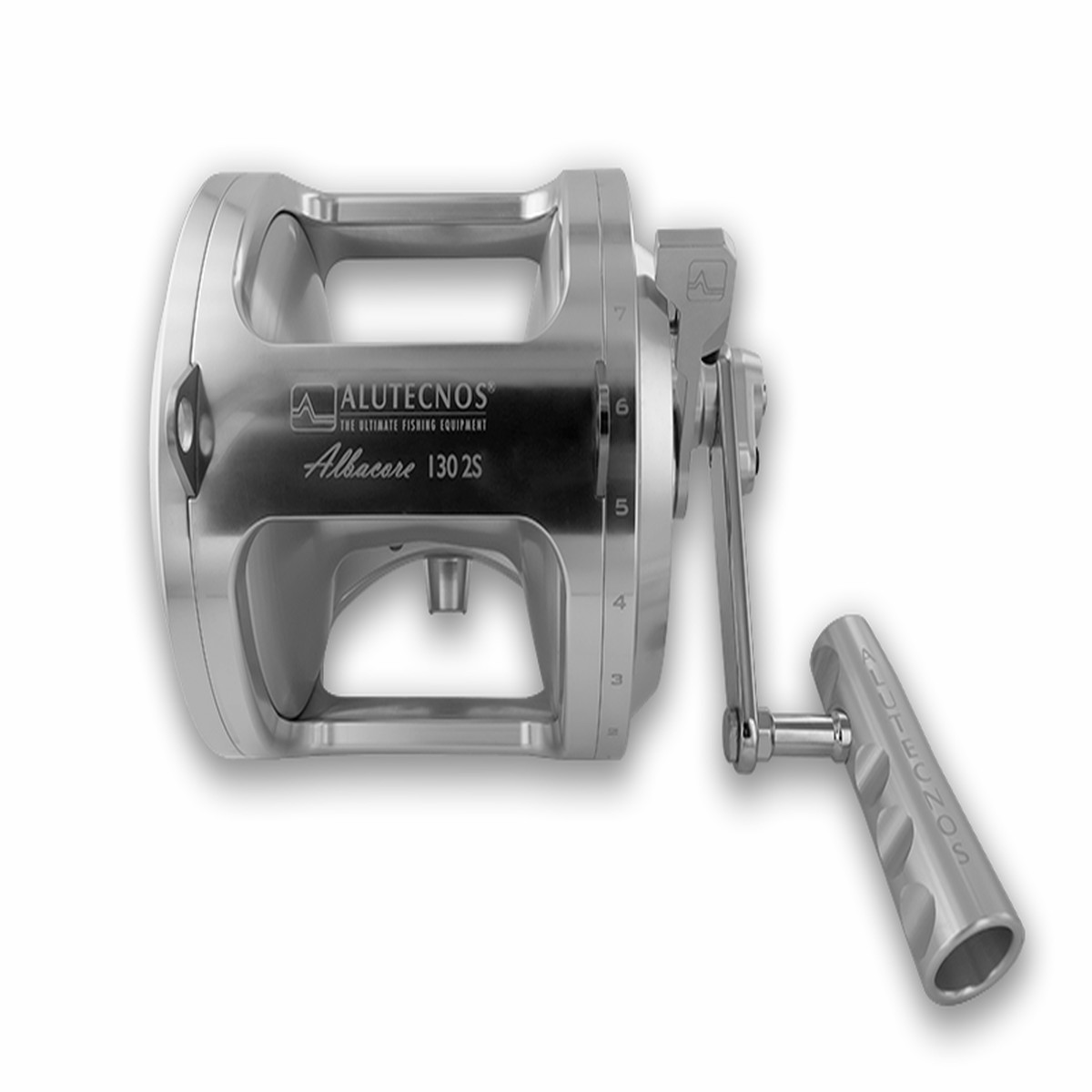 Alutecnos Albacore 130 2-Speed Lever Drag Conventional Reel