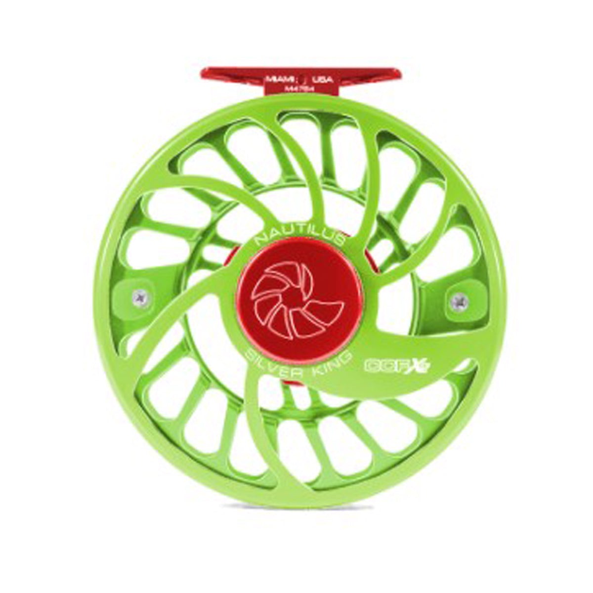 Nautilus CCF-X2 Reel Key Lime/Red #8/10