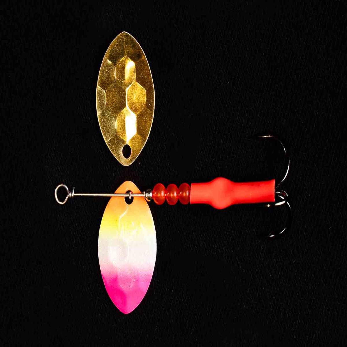 #3.5 CA "Pink TR" Salmon Spinner (Single spinner)