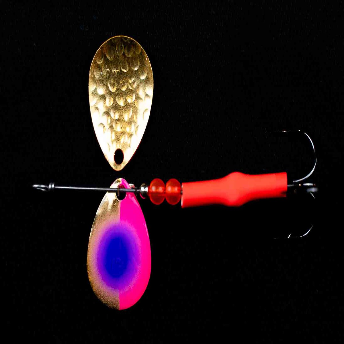 #3 Colorado "Gold Randi" Salmon Spinner (Single Spinner)